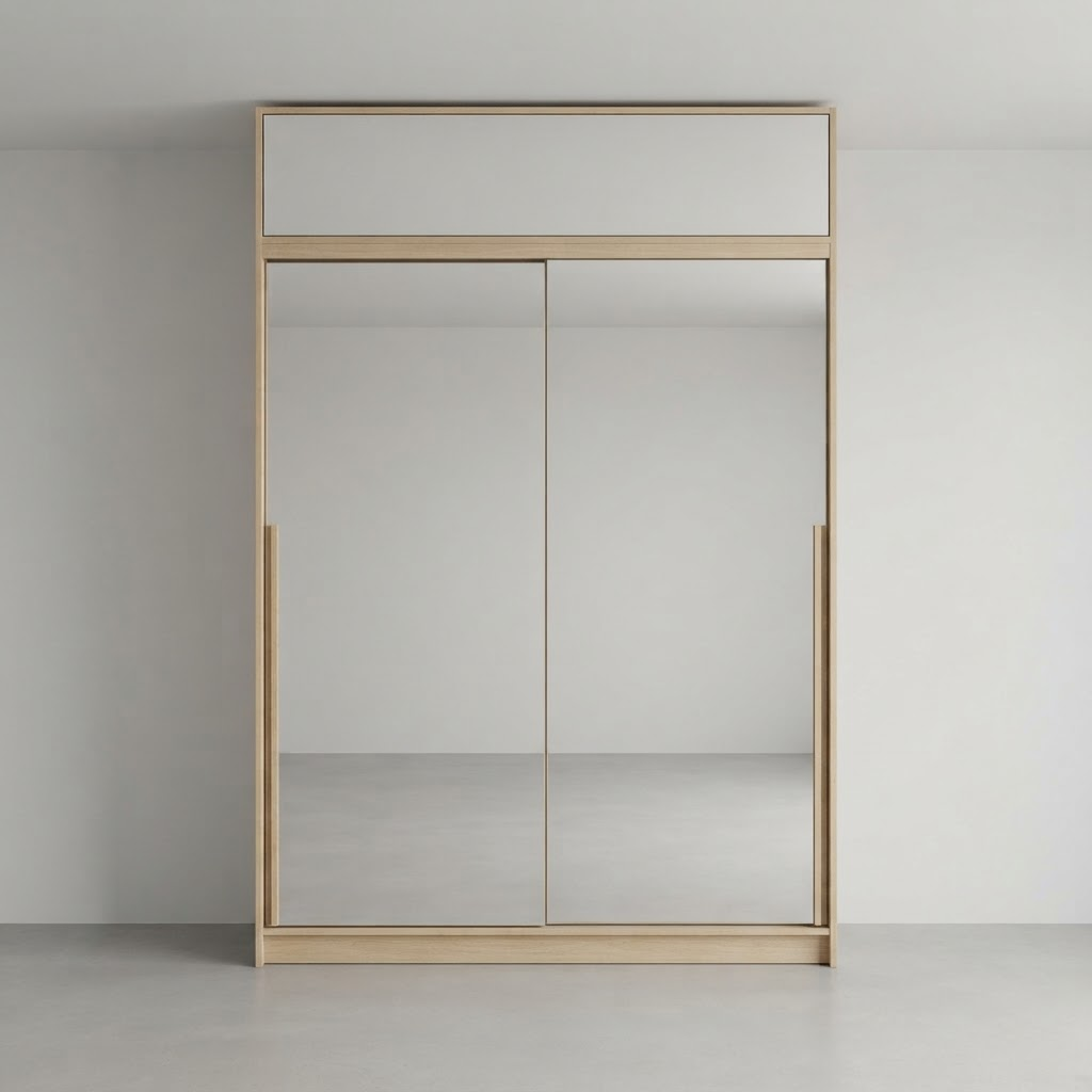 Mirror & Glass wardrobe